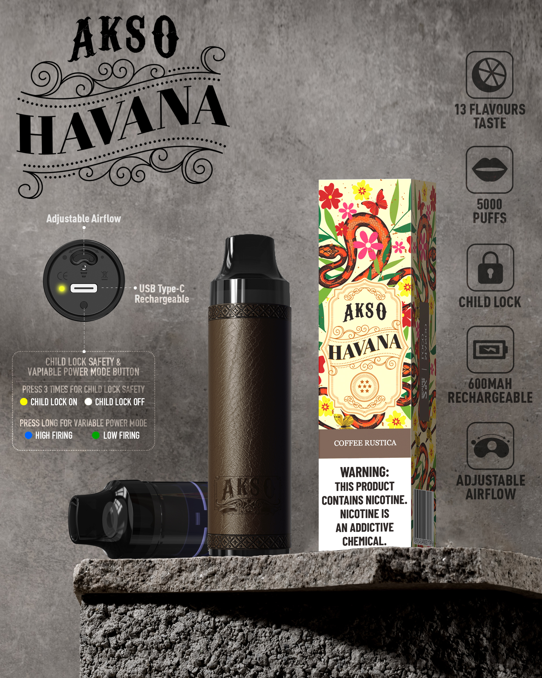 Akso - Havana Disposable Kit - Image 6